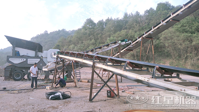 移動粉碎機油電兩用，作業(yè)效率高