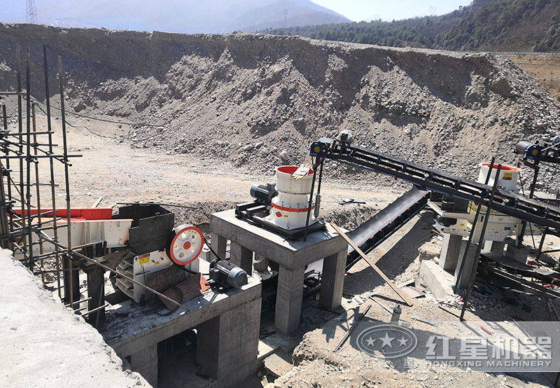 1060破碎機配置的砂石破碎生產線 1060破碎機配置的砂石破碎生產線