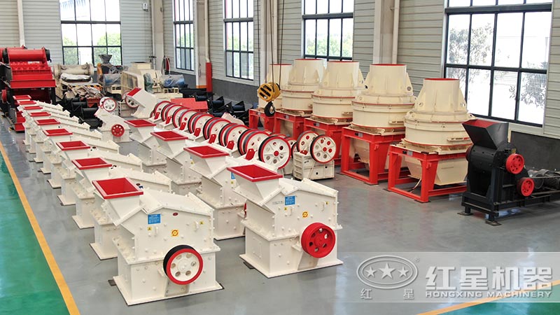 細碎機等其他小型打沙機車間展示 細碎機等其他小型打沙機車間展示