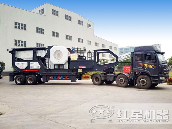 紅星車載一體化移動(dòng)破（打）石機(jī)