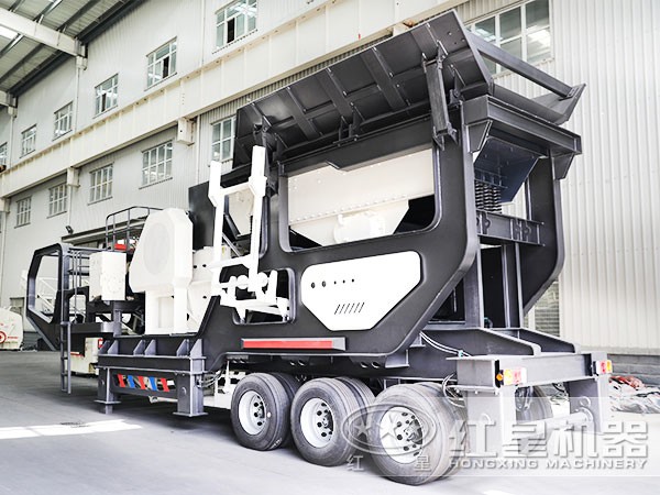 流動的砂石破碎機，打石機