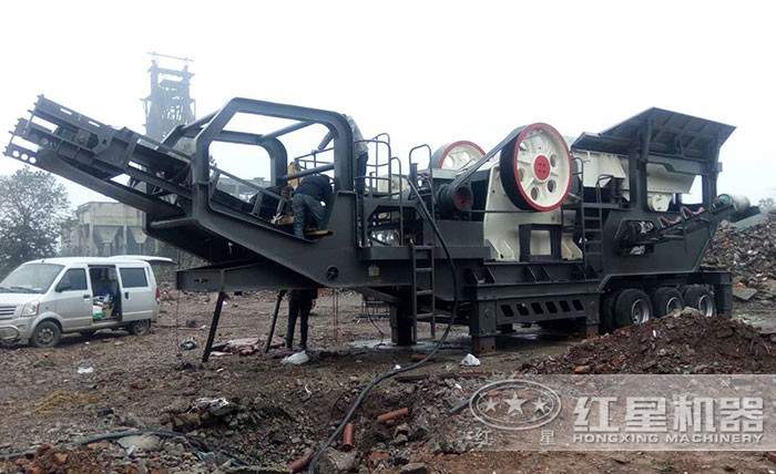 移動碎石機(jī)——配顎破