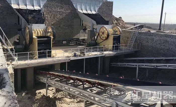 碎石生產(chǎn)線現(xiàn)場 碎石生產(chǎn)線現(xiàn)場