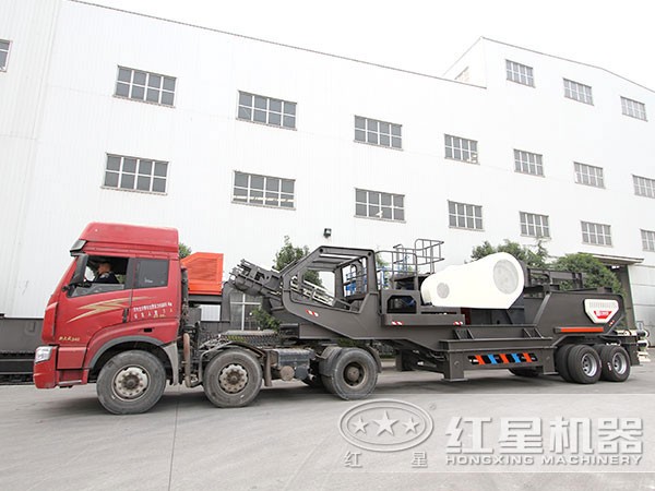 移動(dòng)小型石子機(jī)