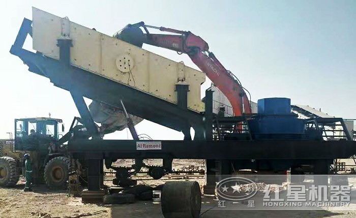 小型移動粉沙一體機現(xiàn)場 小型移動粉沙一體機現(xiàn)場