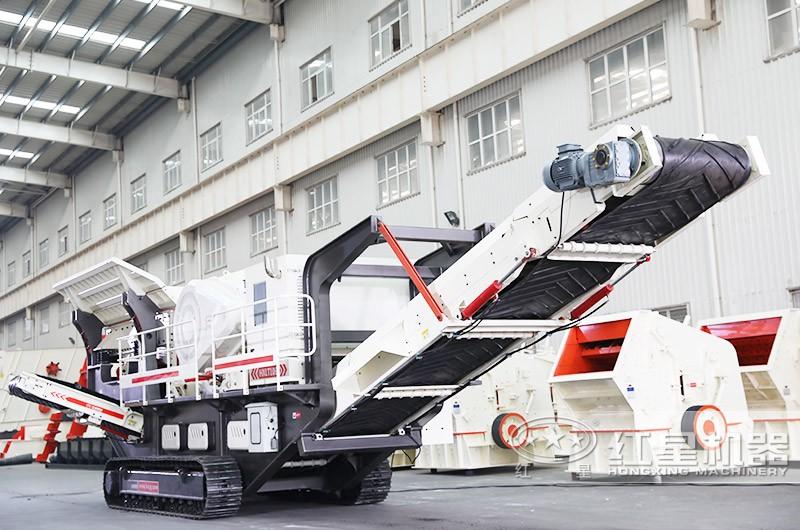 紅星履帶破碎篩分一體機 紅星履帶破碎篩分一體機