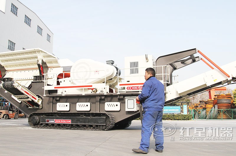 紅星移動(dòng)碎石制砂設(shè)備出廠驗(yàn)貨 紅星移動(dòng)碎石制砂設(shè)備出廠驗(yàn)貨