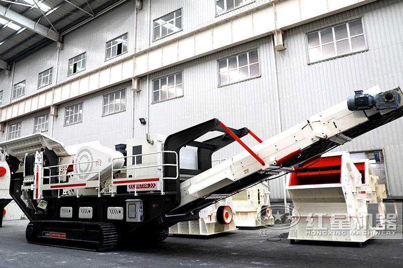 建筑垃圾破碎機(jī)廠區(qū)，免費(fèi)帶料考察