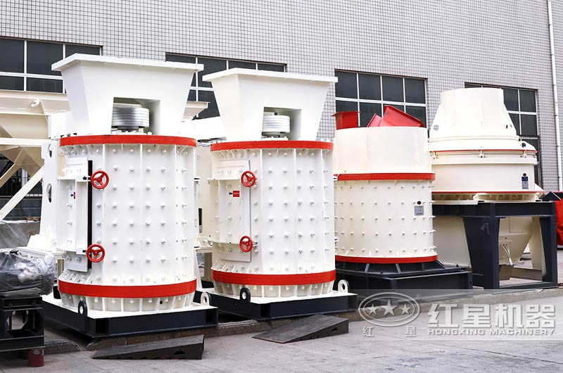 復(fù)合式石子制砂機(jī)，成品呈立方體狀，粒型好