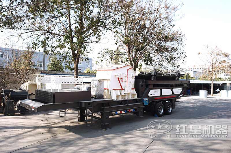 反擊破移動(dòng)破碎機(jī)，破碎+篩分，省時(shí)省力