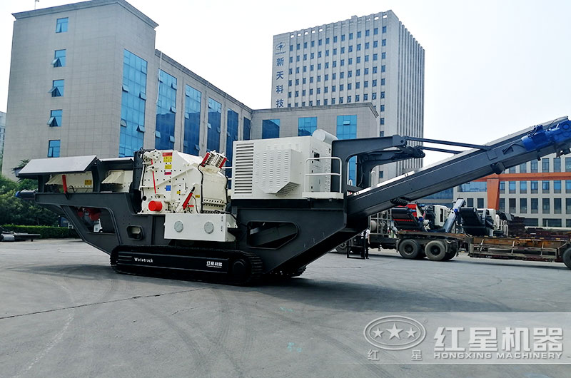 細碎移動制砂機，一鍵遙控更智能